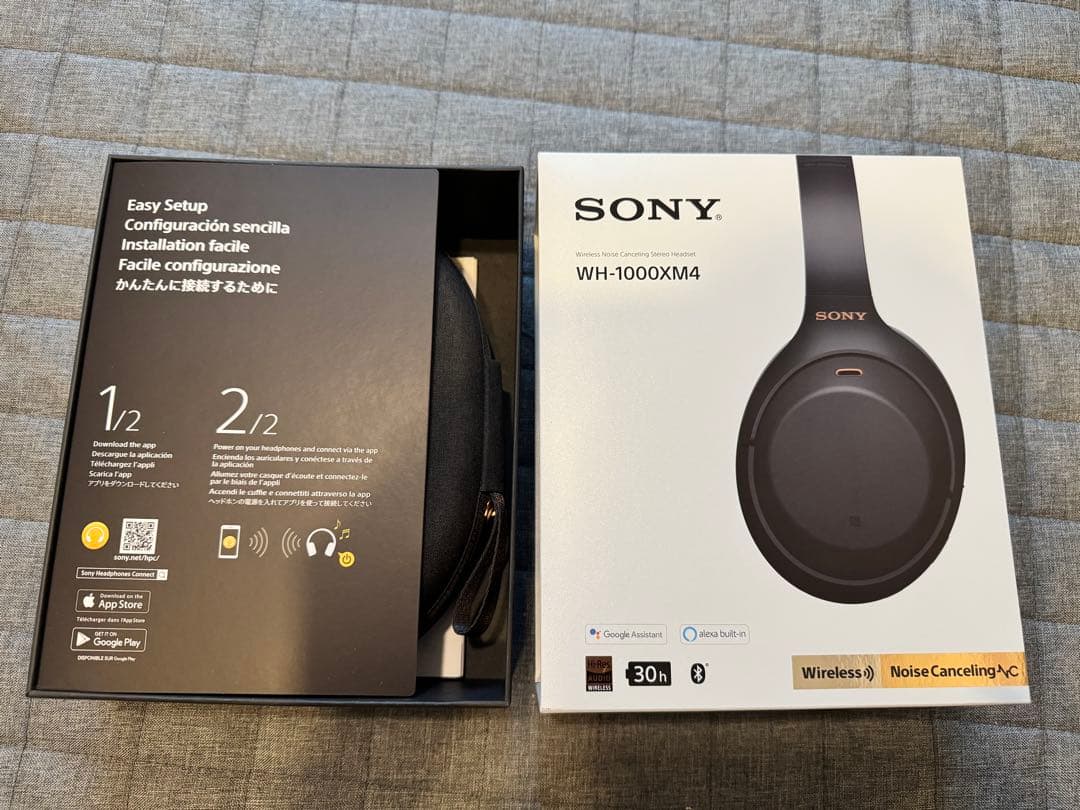 SONY ヘッドホン WH-1000XM4 ブラック 美品