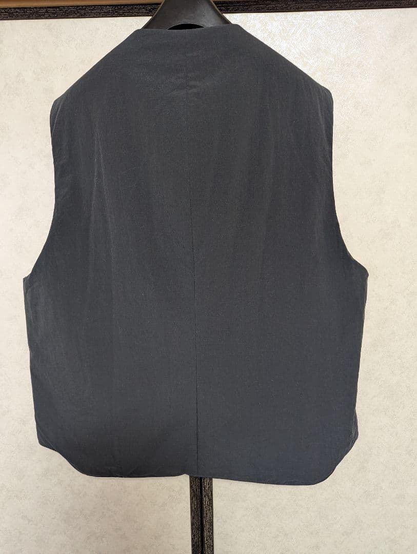 STILL BY HAND シンサレートベスト サイズ48　ブラック