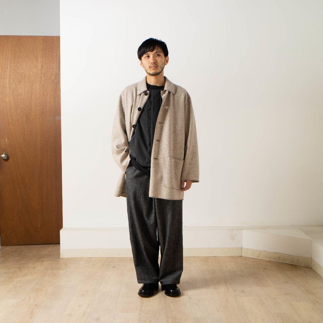 STILL BY HAND シンサレートベスト サイズ48　ブラック