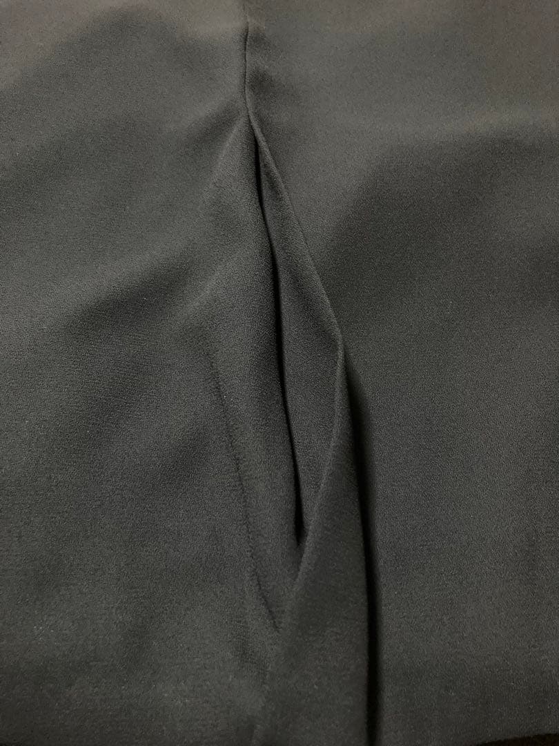 フォーマル黒セットアップスーツ