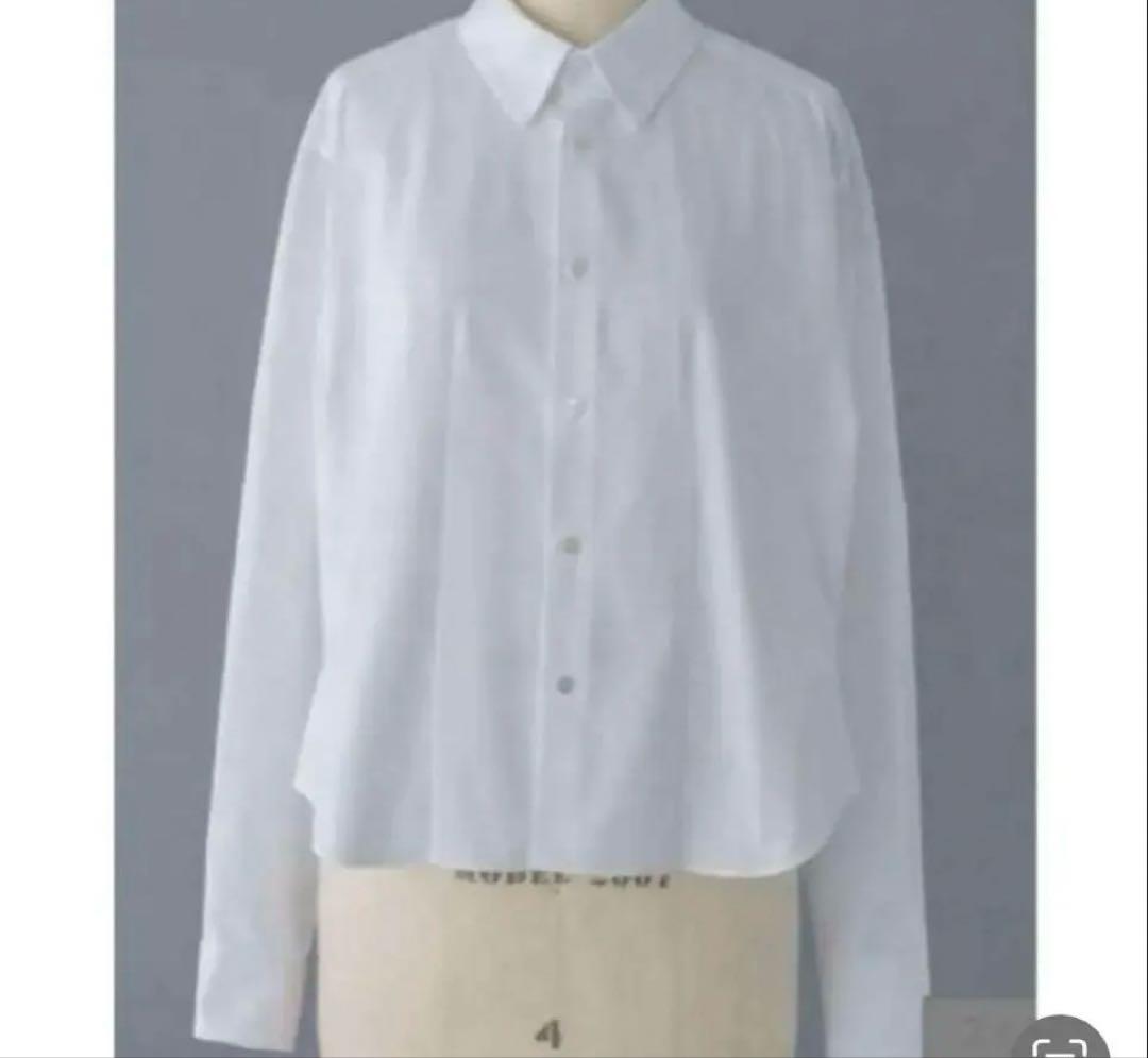 極美品 定価6.6万ブラミンク ブラウス シャツ 24SS ロゴ長袖 レギュラー