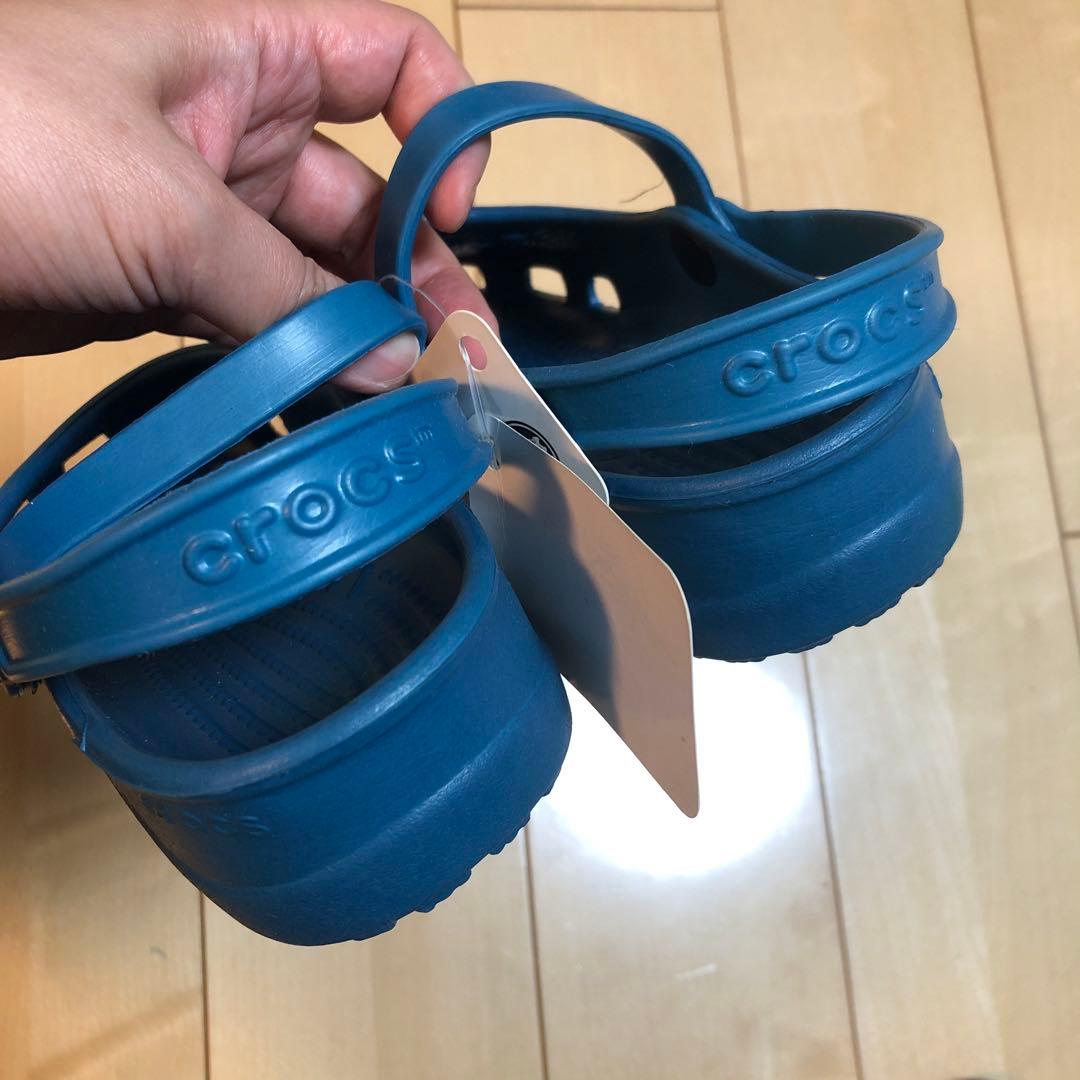 お値下げしました！クロックス　メリージェーンw7 ピーコック