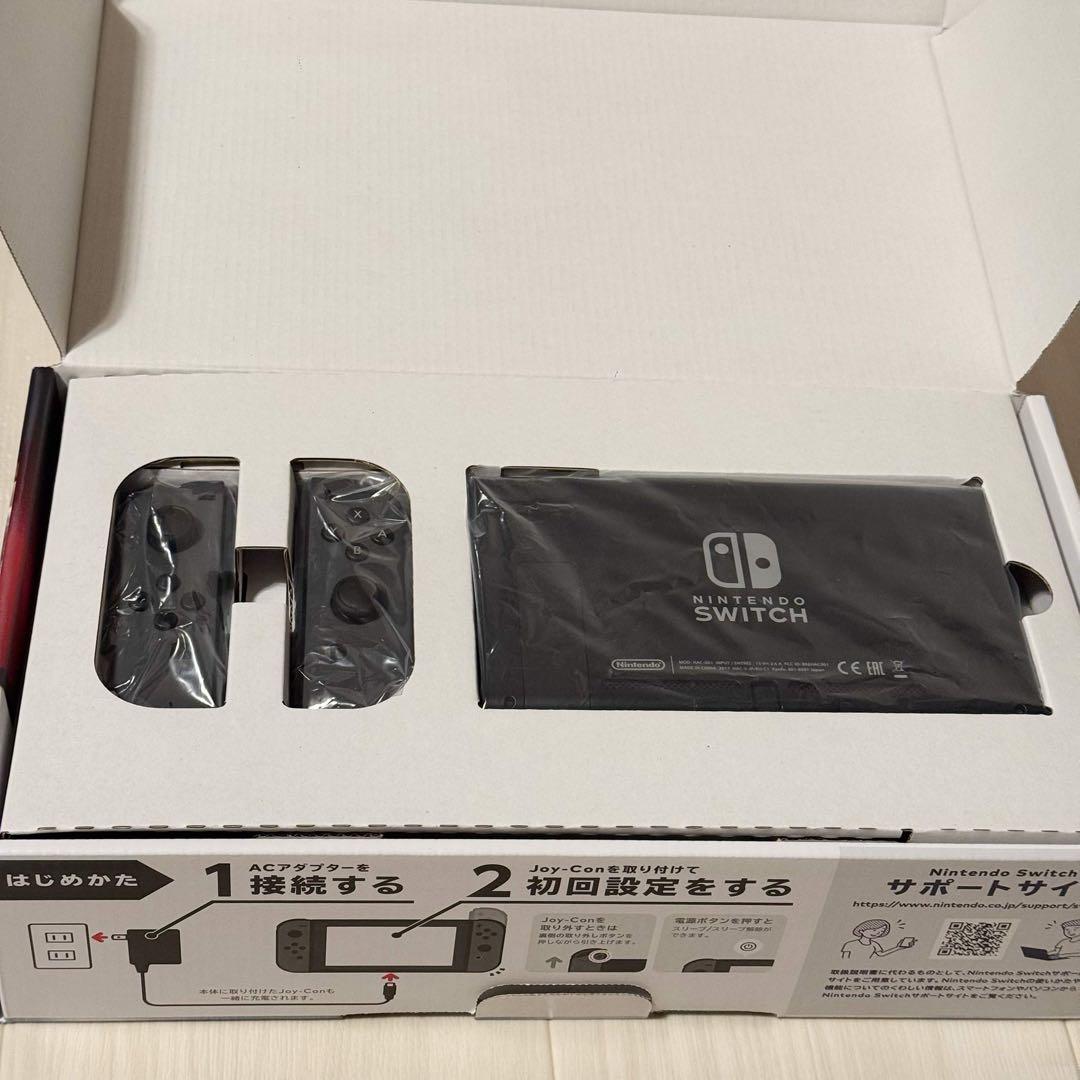 Nintendo Switch 本体 グレー［HAC-001・箱付き］