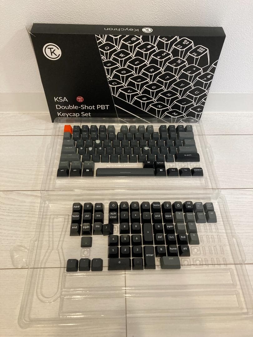 Keychron K2 茶軸 RGBアルミ（KSAキーキャップ・パームレスト付）