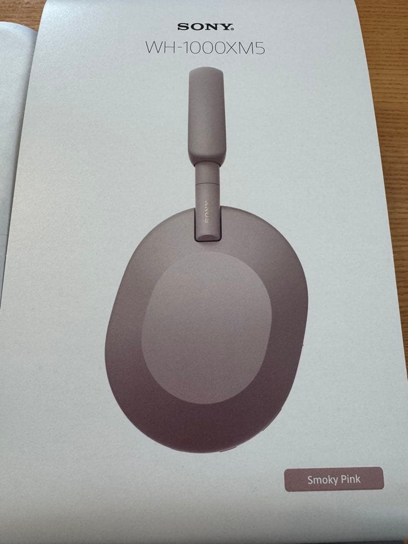 新品未使用品　SONY ソニー WH-1000XM5 スモーキーピンク　開封済み