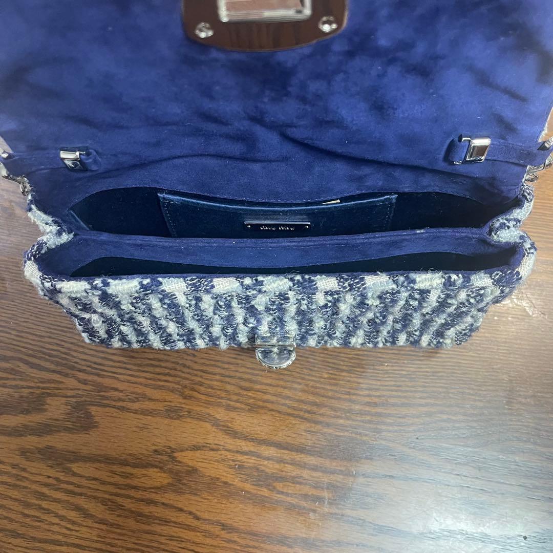 miumiu ツイードハンドバック