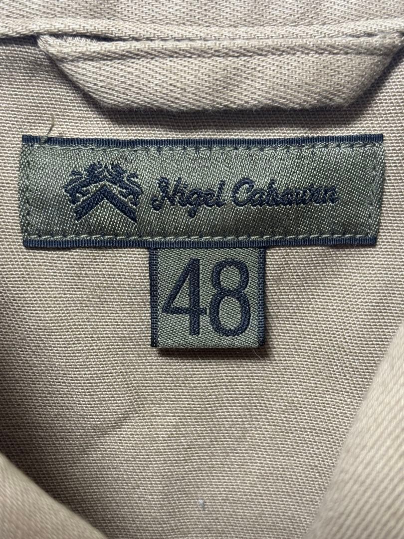 Nigel Cabourn ナイジェルケーボン 長袖シャツ 48
