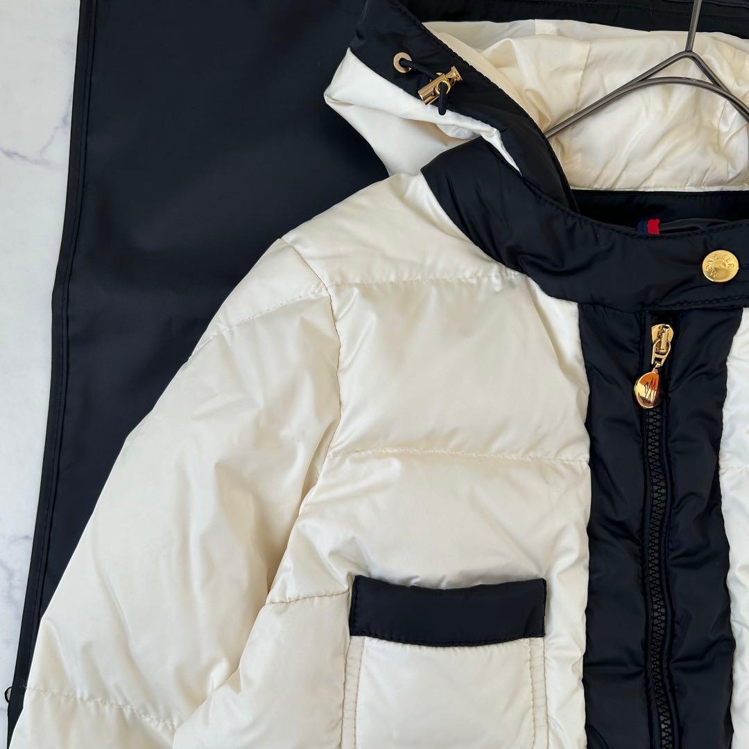 モンクレール CHANCE チャンス ダウンジャケット フード ノーカラー