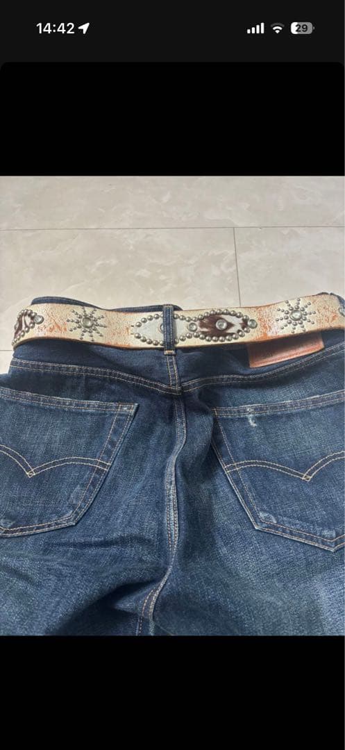 j*様 ハリウッドトレーディングカンパニー　スタッズベルト　htcベルト　HTC