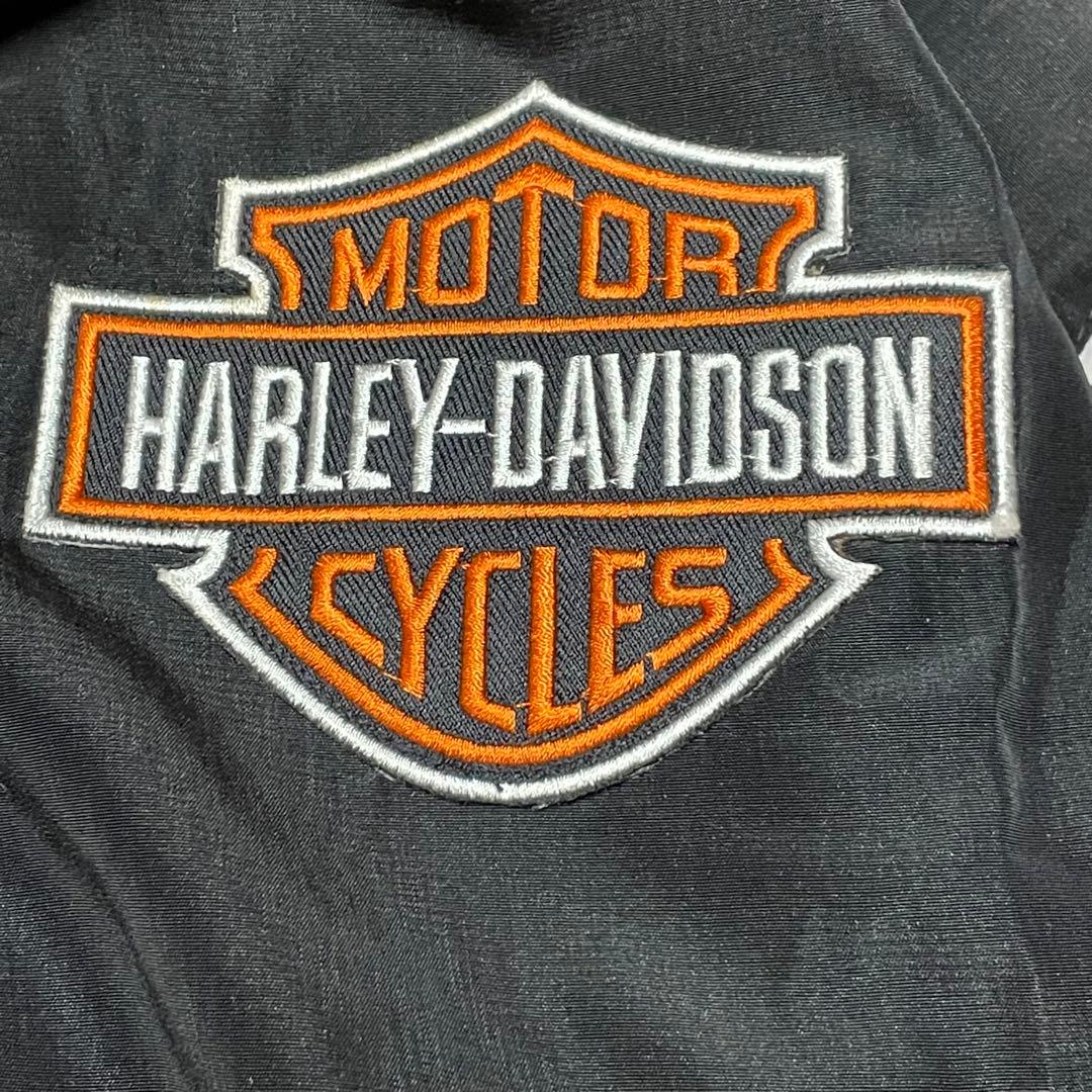 Harley-Davidson ハーレー　ブラック ナイロンジャケット