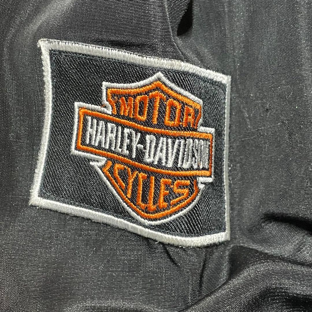 Harley-Davidson ハーレー　ブラック ナイロンジャケット