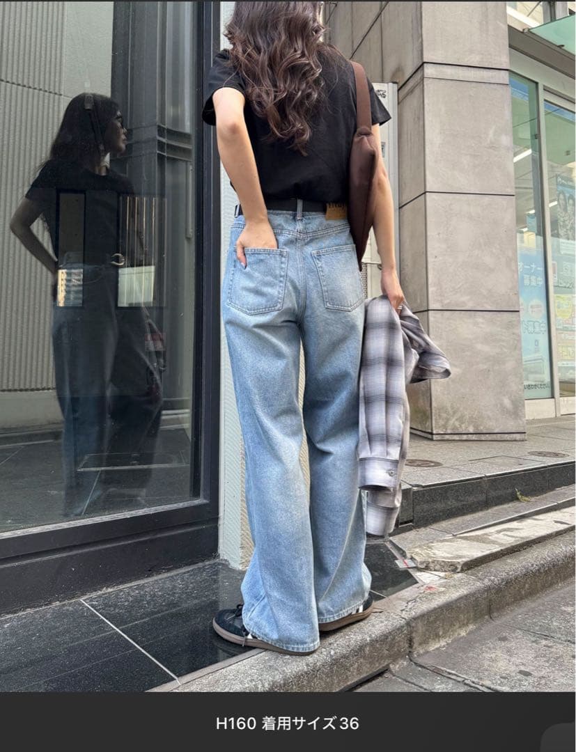 【@sora_522m企画】 ベーシックストレートデニム サイズ38