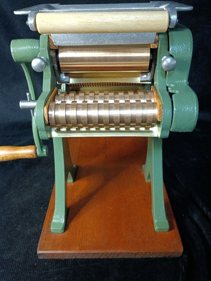 衛生的小野式製麺機　2型両刃 レストア済み