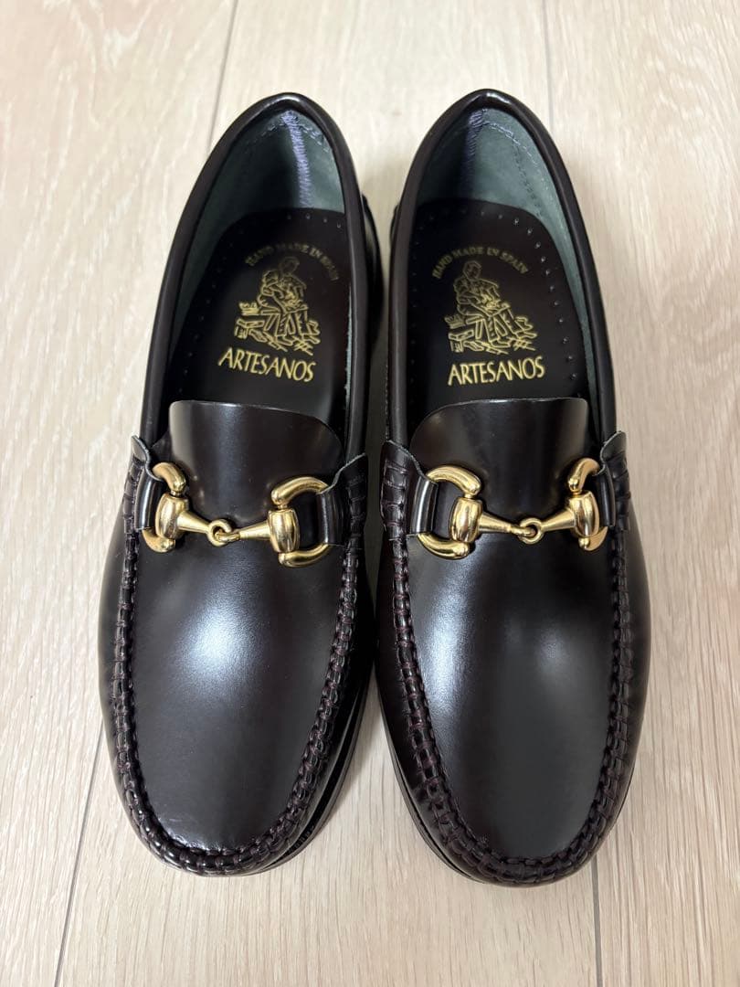 ARTESANOS ブラウン ローファー 35