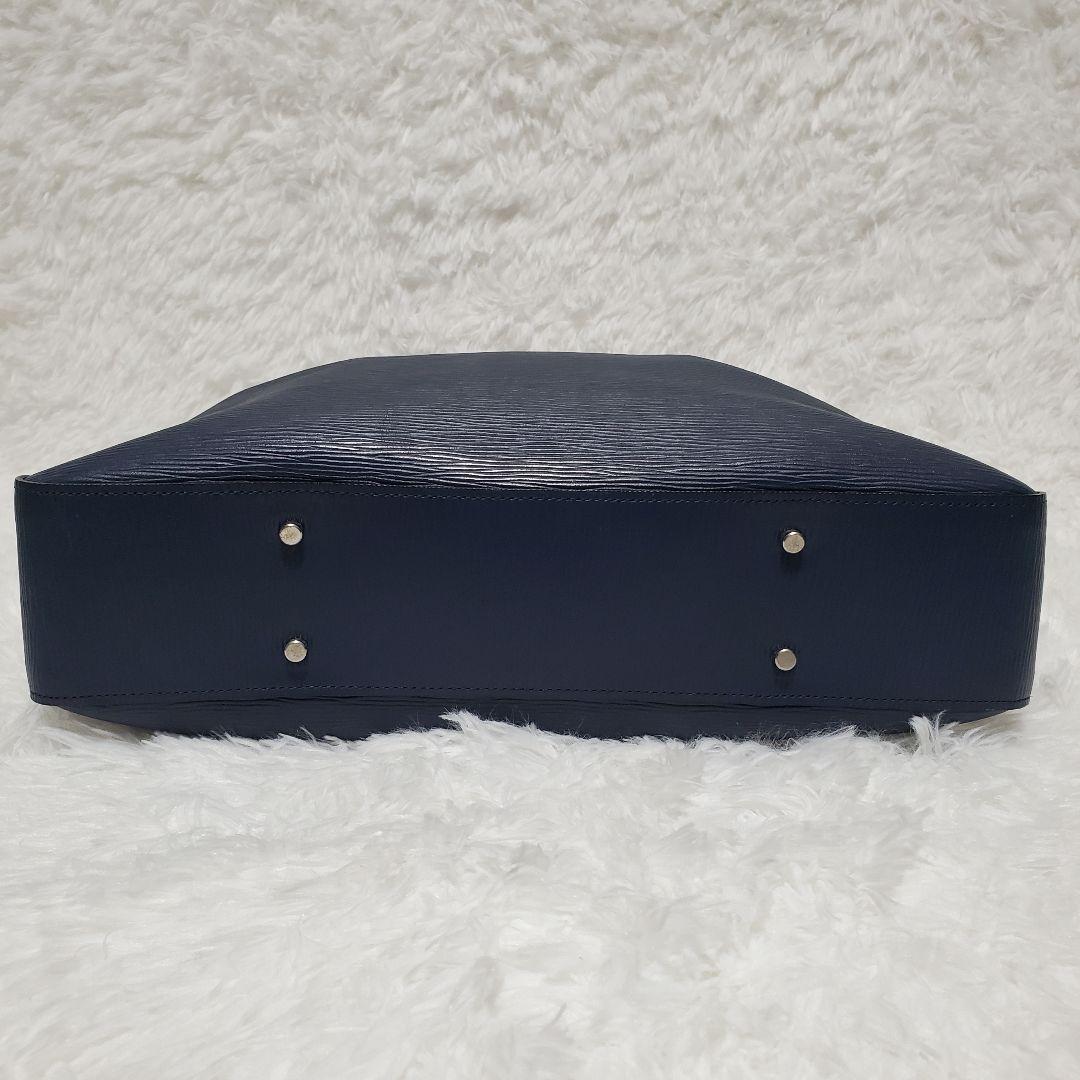 美品✨アニアリ　ビジネスバッグ　ブリーフケース　ネイビー　kaz1113