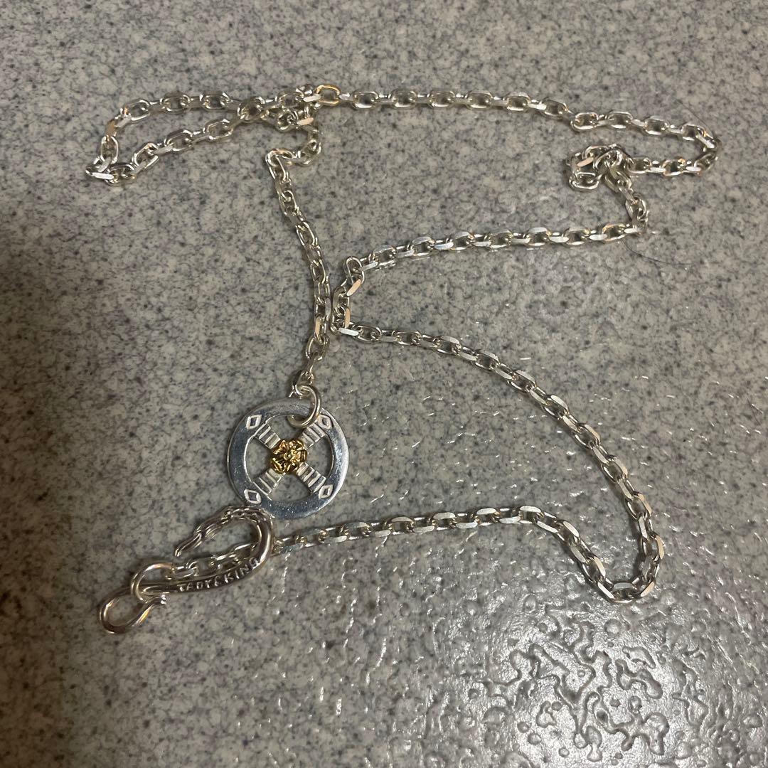 TADY & KING (タディアンドキング) 銀製 約55cm(黒G18）