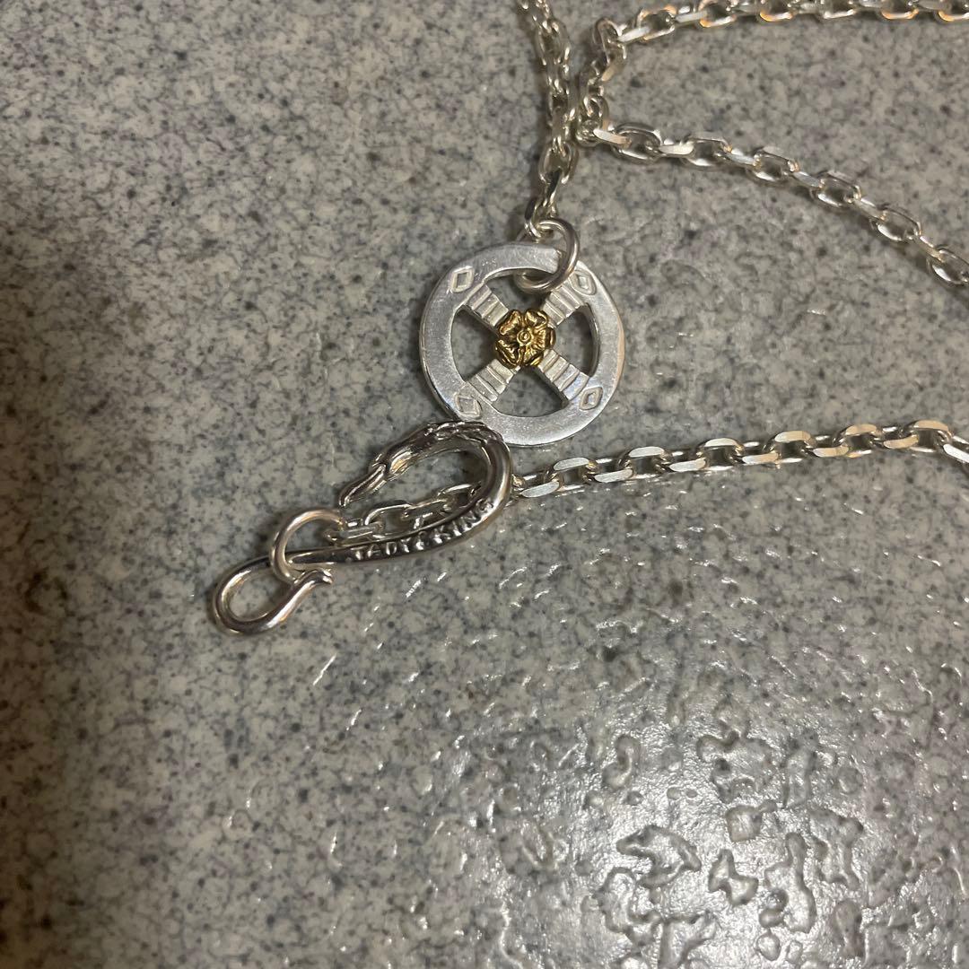 TADY & KING (タディアンドキング) 銀製 約55cm(黒G18）