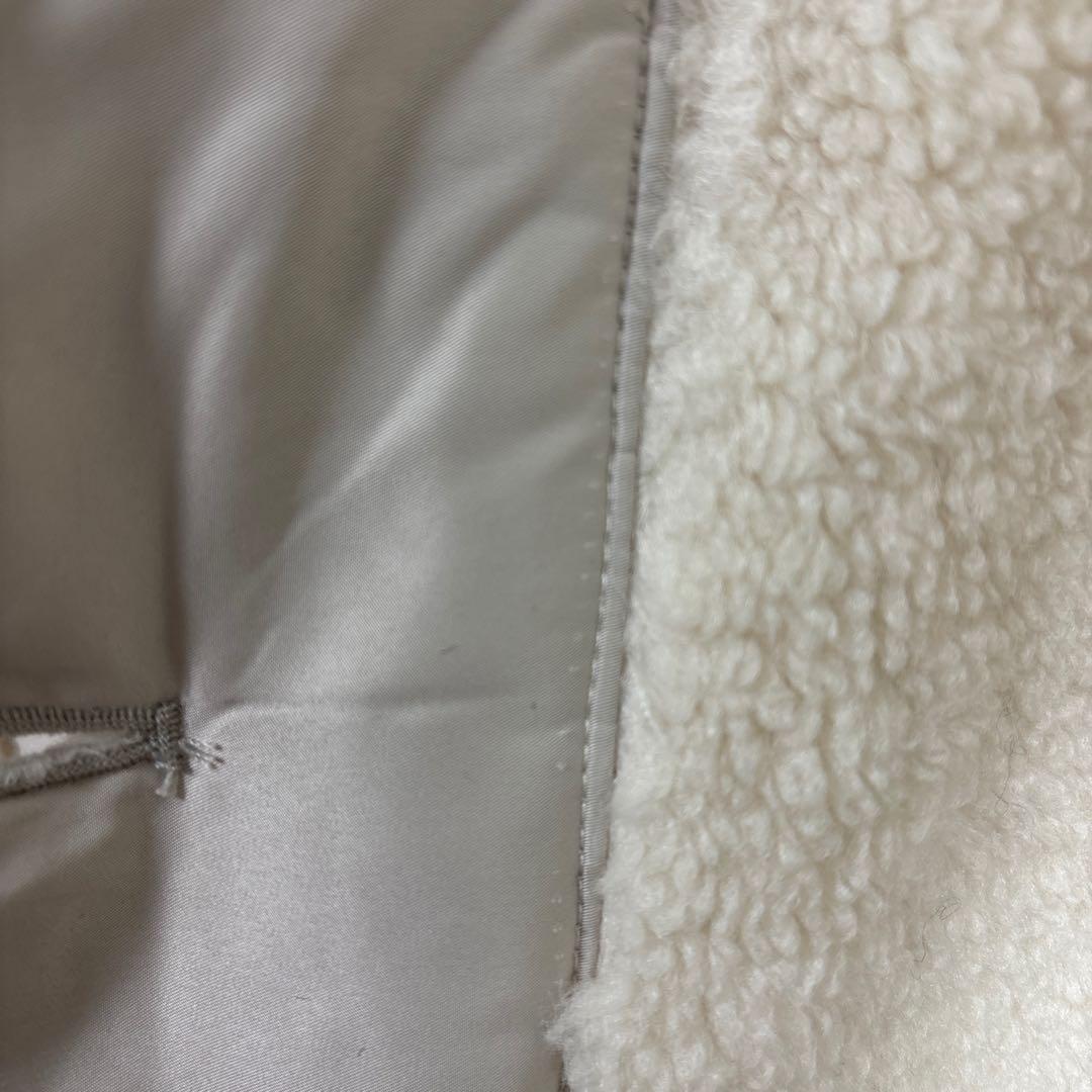 LASUD ボアコート　アイボリー　未使用品サイズ9号　定価34000円タグ無し