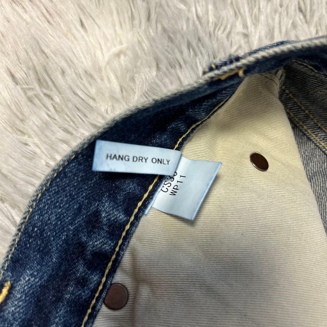 【新品】chimala SELVEDGE DENIM インディゴ染め 27サイズ