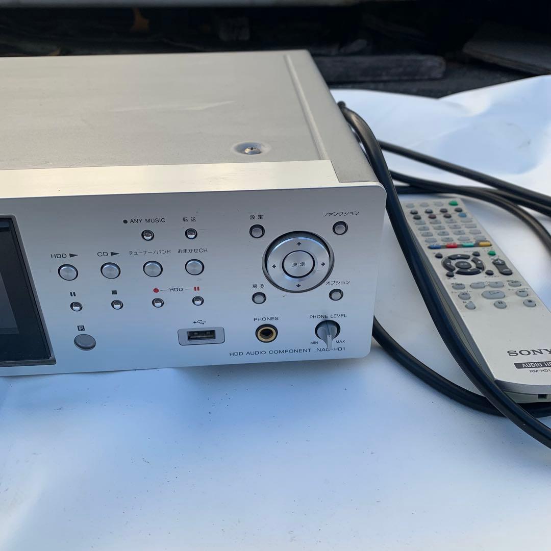 動作確認済　 SONY NAC-HD1 ジュークボックス高性能プレイヤー