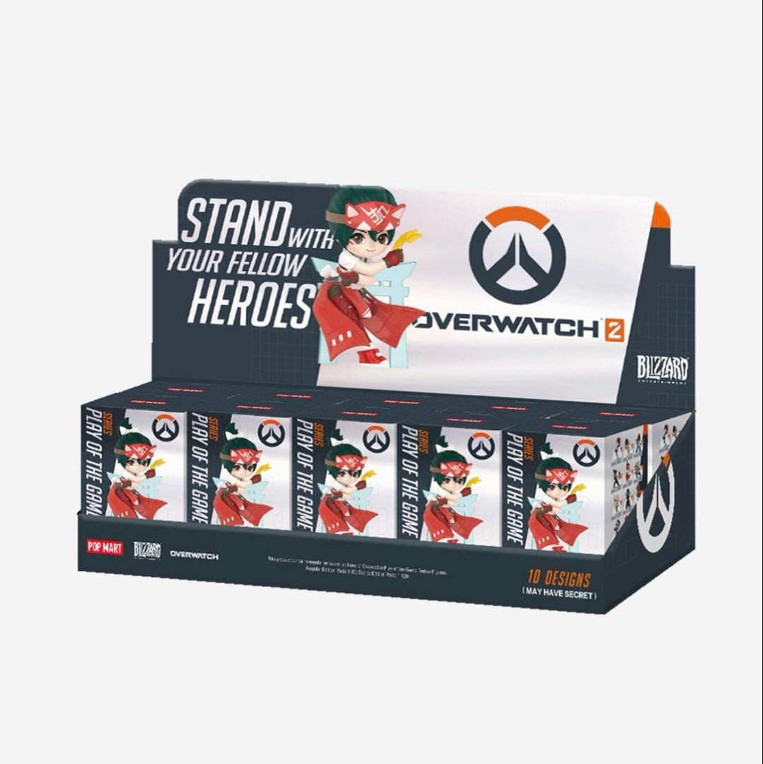 【未開封】POP MART OVERWATCH アソートボックス（10個入）