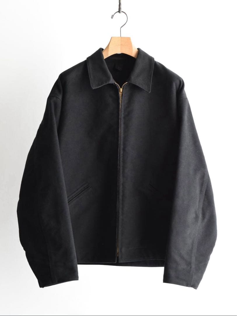 COMOLI モールスキンジップショートジャケット サイズ1 25AW