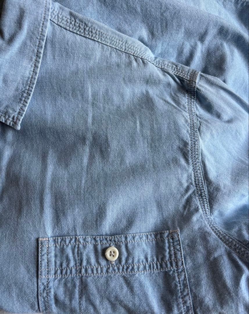 フィルソン シャンブレーワークシャツ L