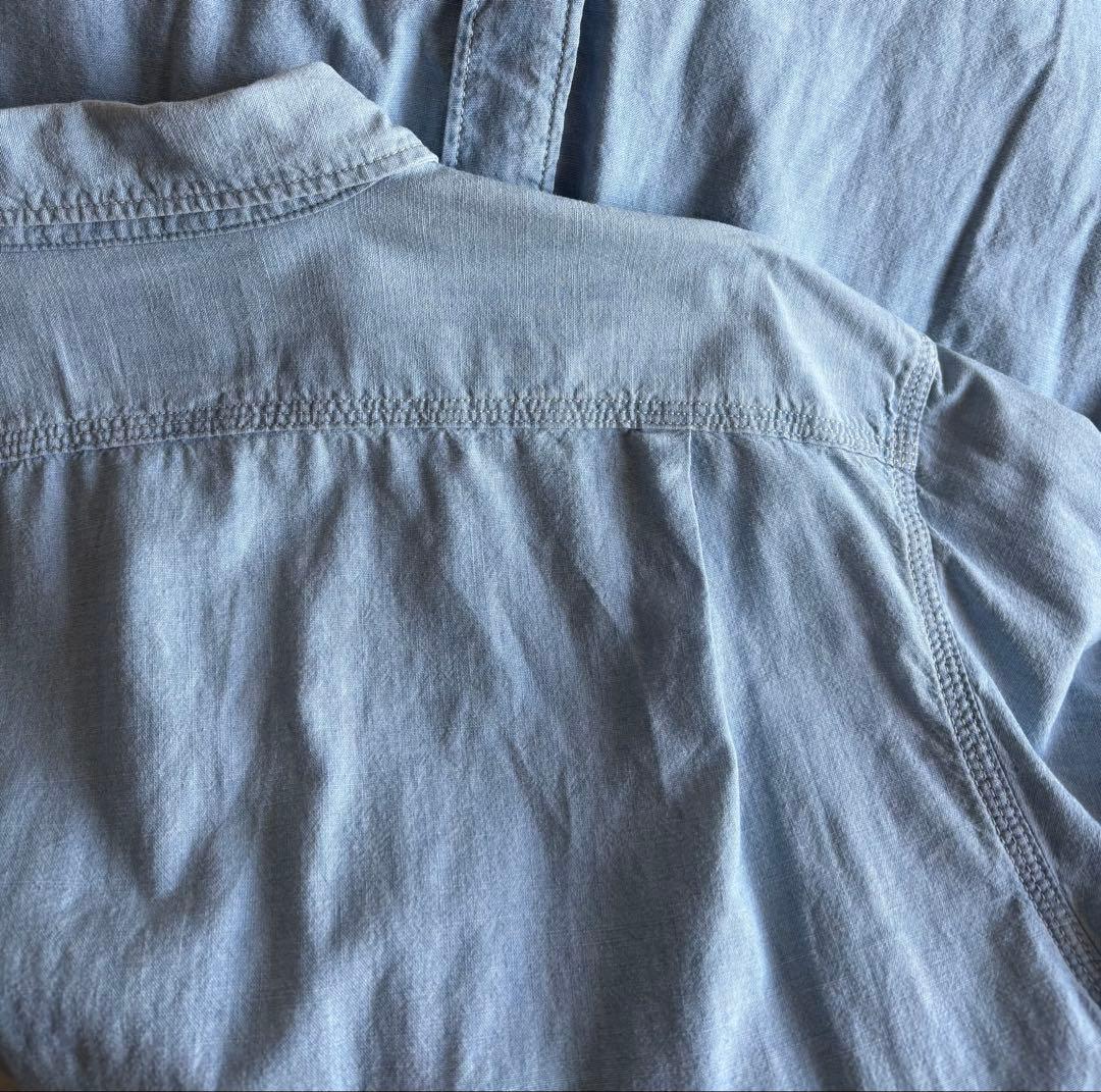 フィルソン シャンブレーワークシャツ L