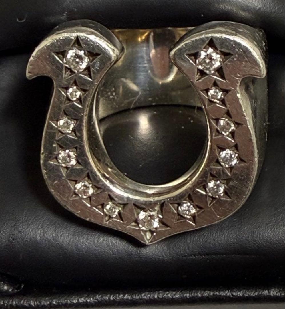 最終値下tenderloin ホースシューリング13号　箱　レシート付き