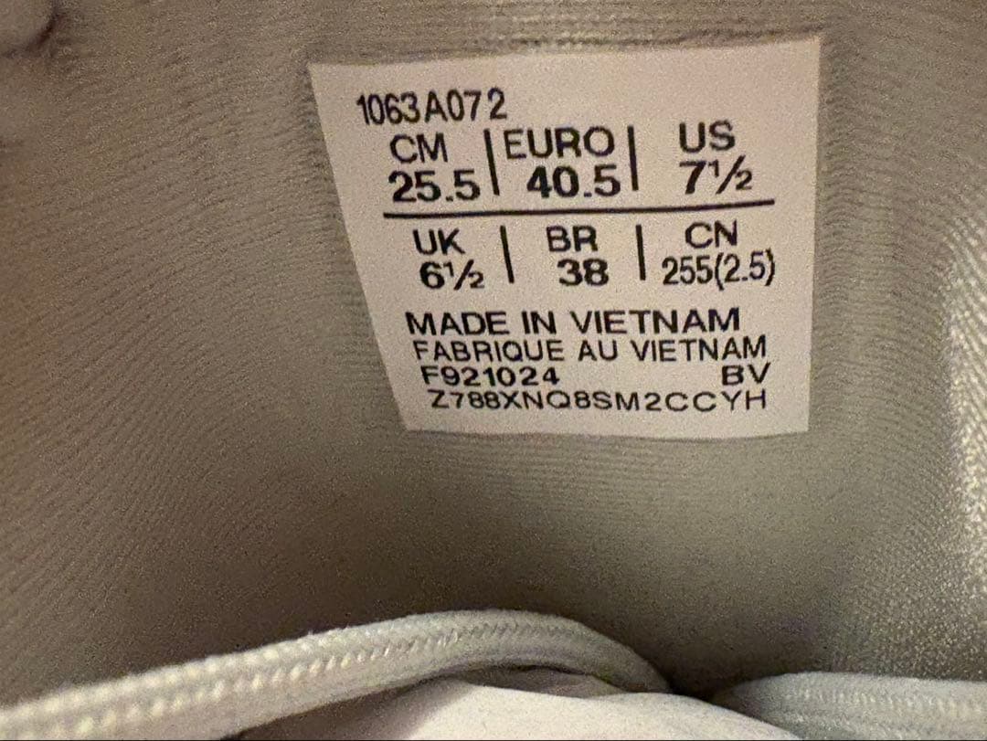 GLIDE NOVA FF 3 25.5cm ホワイト/グレー