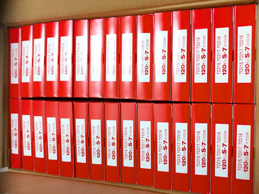 矢崎総業株式会社　タコグラフ用チャート紙　120K用　S7用　100枚入　30個