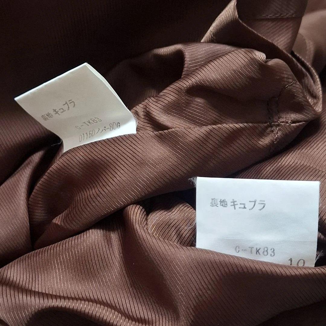 BURBERRYS　セットアップ　千鳥柄　Sサイズ　ブラウン　スカートスーツ