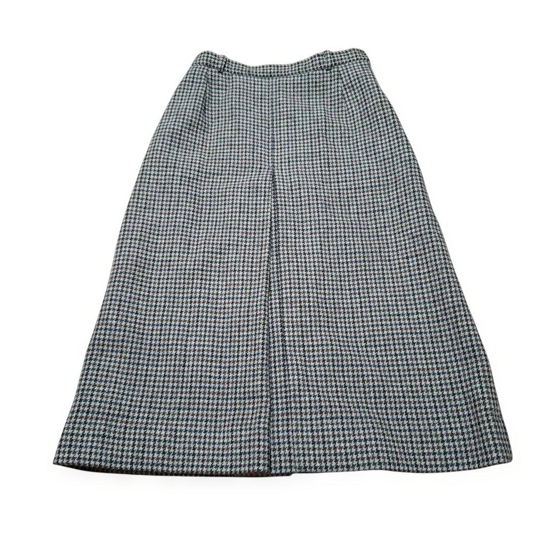 BURBERRYS　セットアップ　千鳥柄　Sサイズ　ブラウン　スカートスーツ