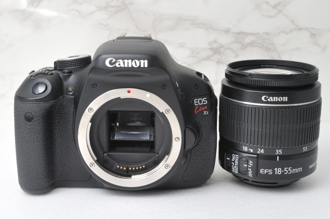 ショット数少なめ❣️Canon EOS Kiss X5⭐️スマホ転送 一眼レフ
