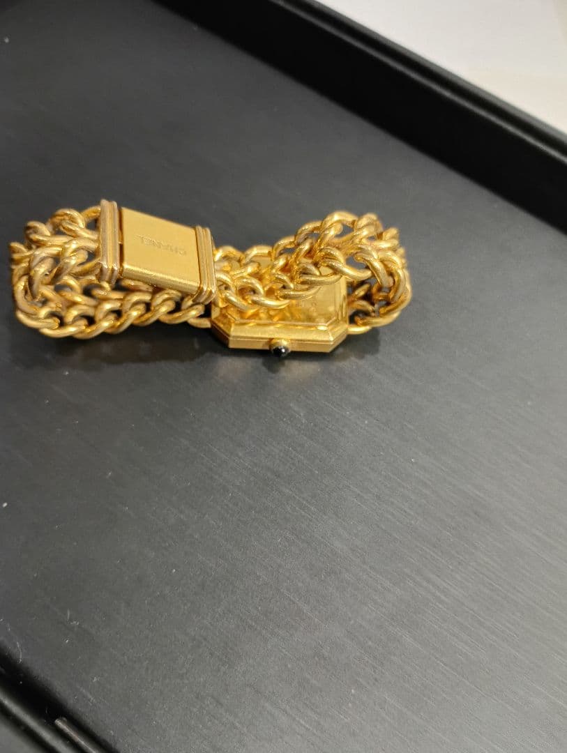 CHANEL プルミエール　ゴールド腕時計 Q.K47978 M 電池交換必要