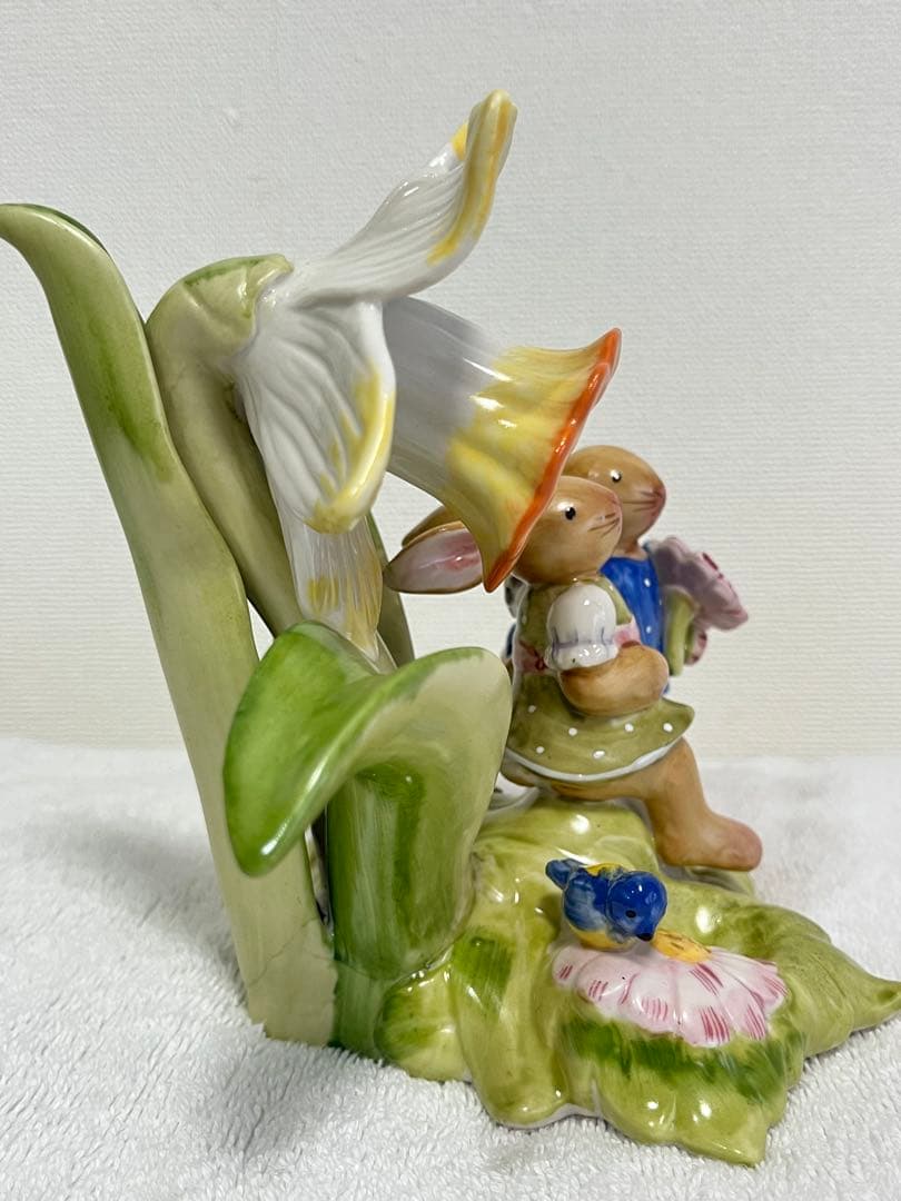 陶器　ビレロイ&ボッホ Villerndy&boch うさぎの家族