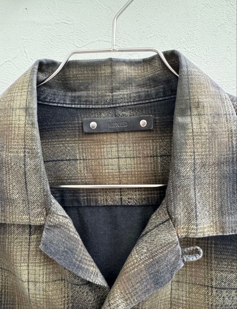 マインデニム　チェックシャツ