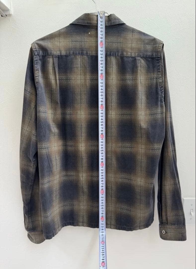 マインデニム　チェックシャツ