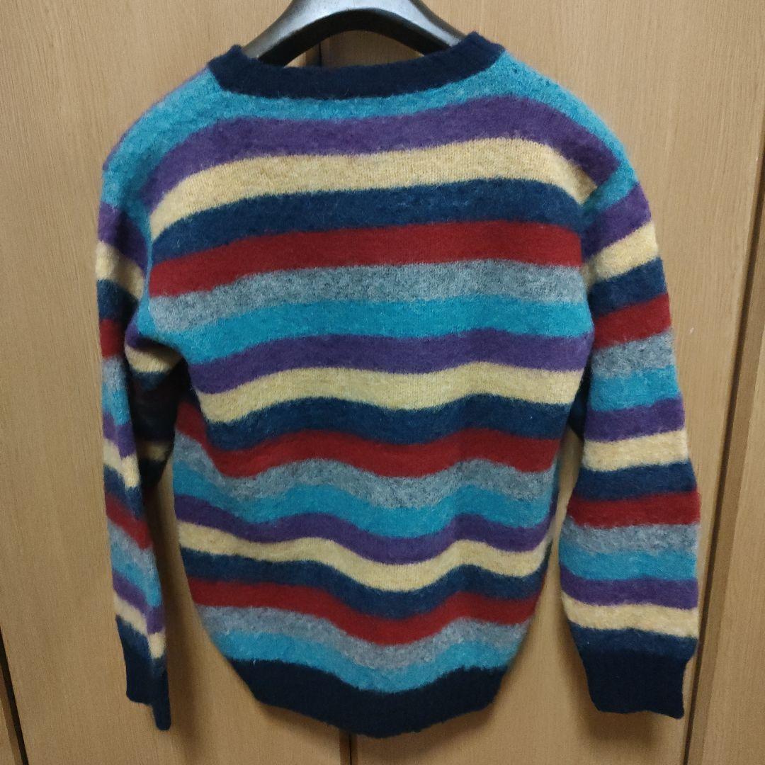 【Forsyth Knitwear!!】 Border WoolSweater