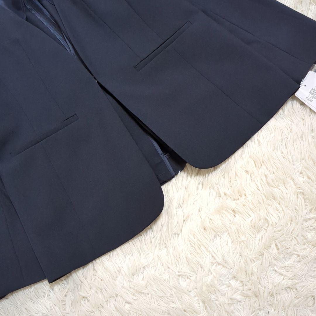 新品 アッドルージュ 15 ノーカラーパンツスーツ 洗える 大きいサイズ