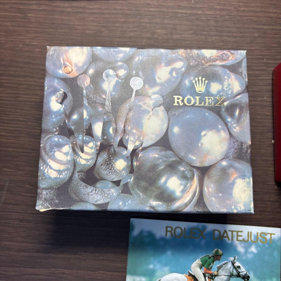 ROLEX 時計用レッド内外箱セット