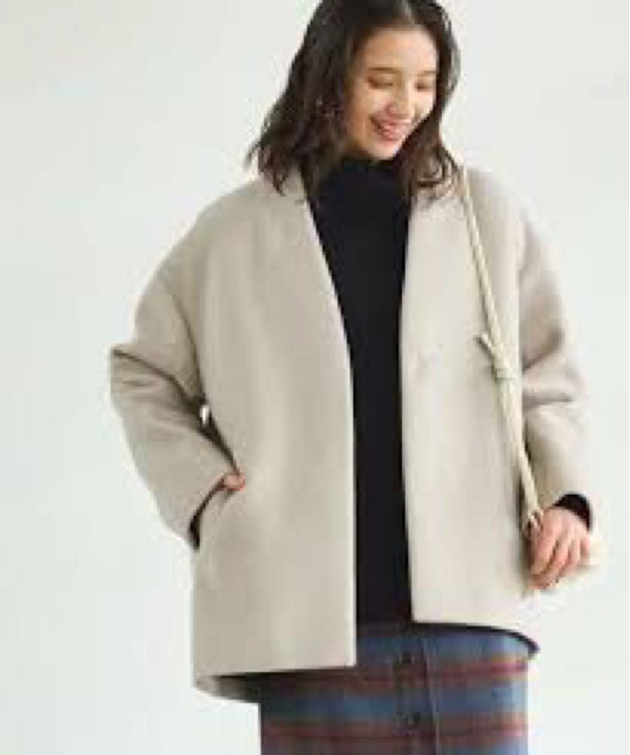 グリーンレーベルリラクシング　ヴィクトリアンウールハーフコート