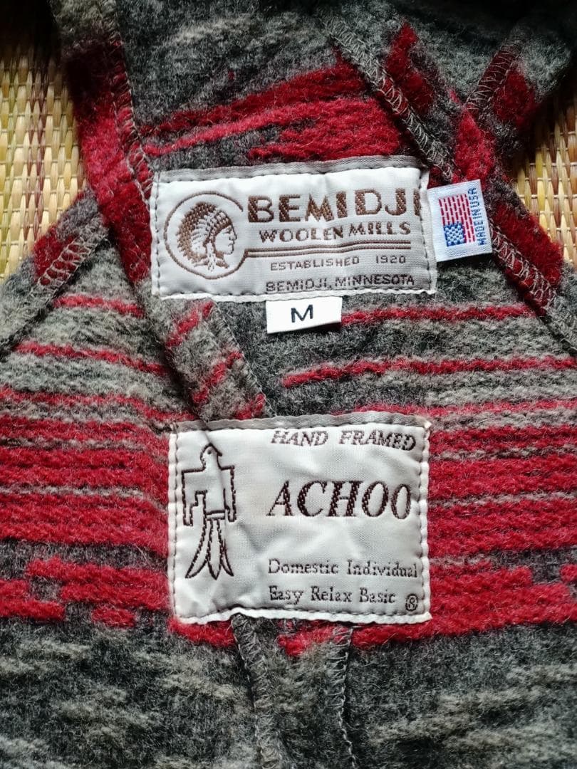 マロニー様　USA製 BEMIDJI メルトンウール オーバーオール