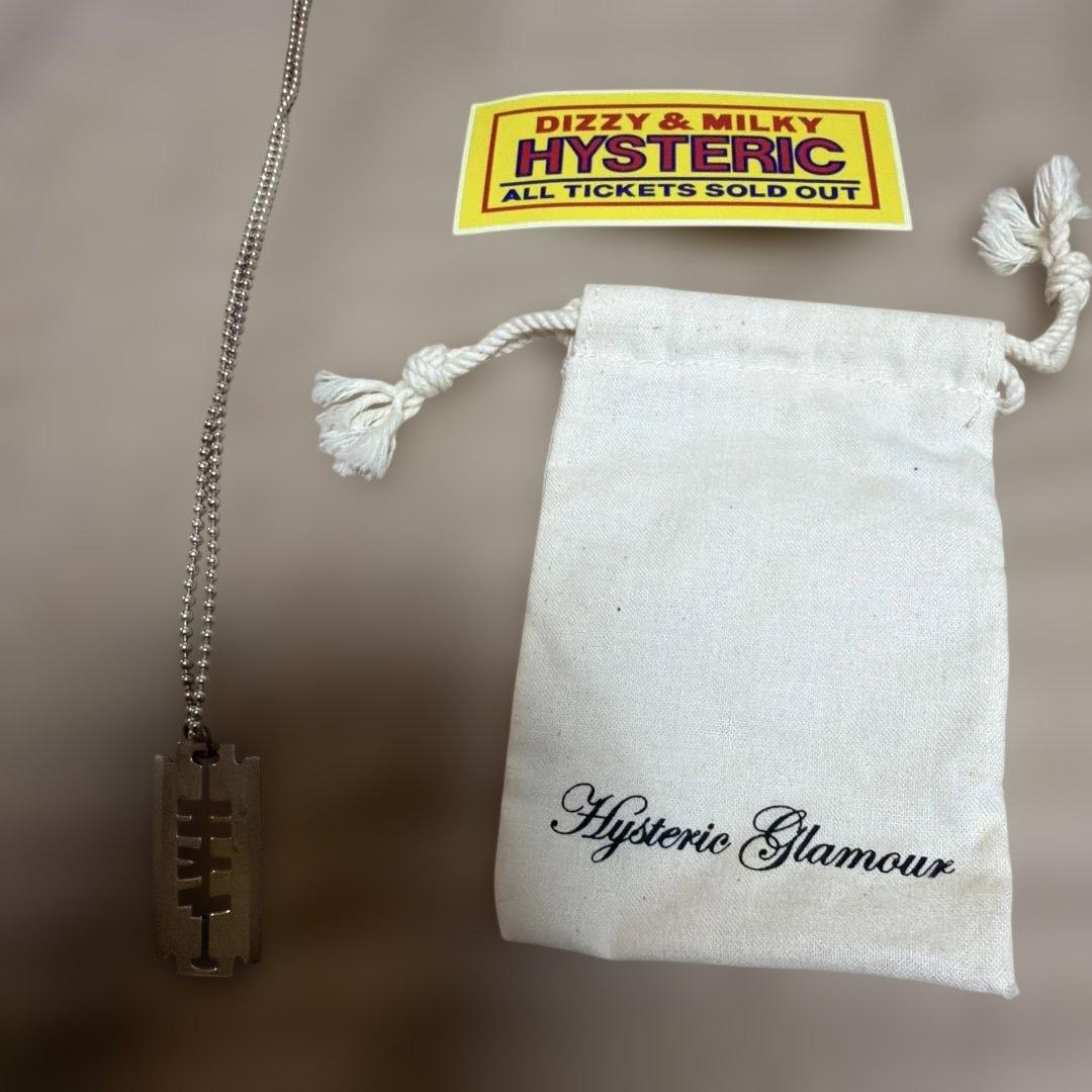 【 Hysteric Glamour 】ネックレス剃刀