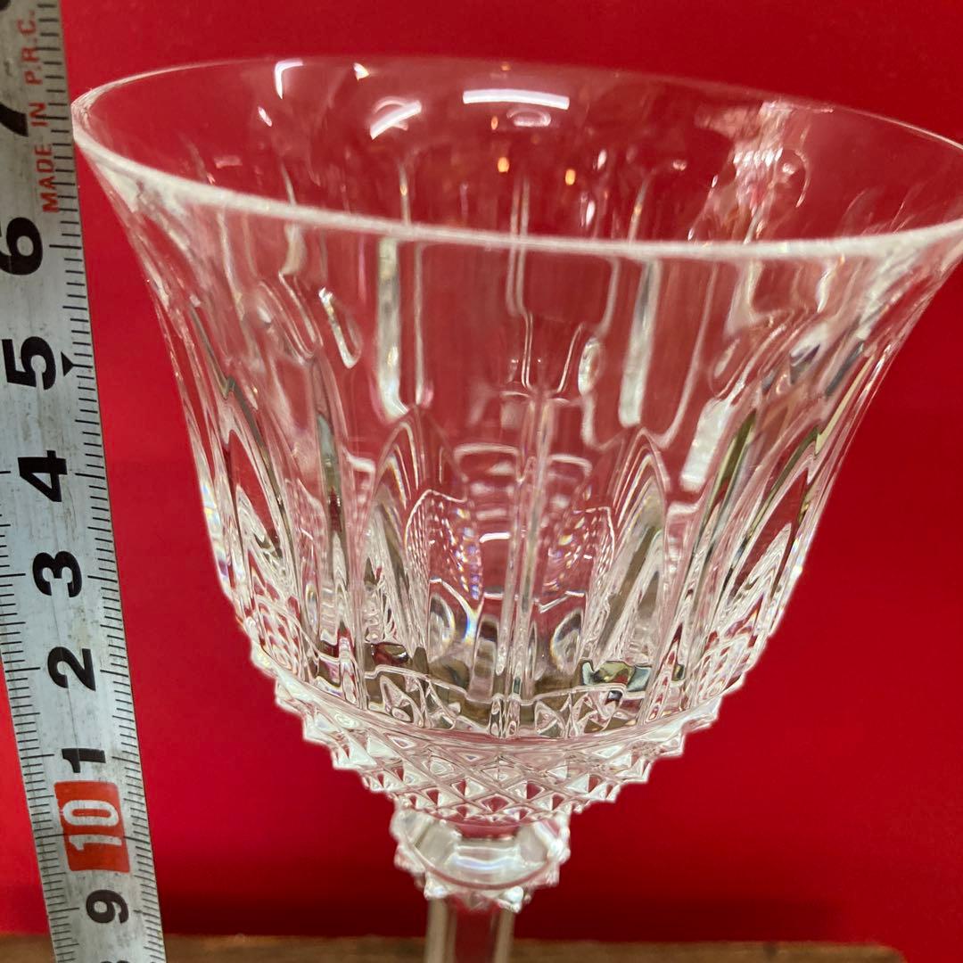 サンルイ エルメス トミー ワイングラス 大 クリスタル