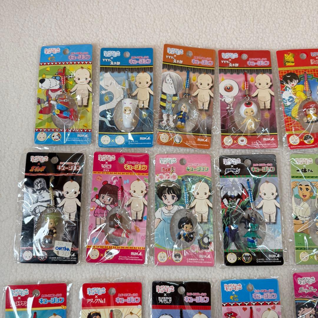 キュージョン　キューピー　いろいろ　まとめ　ディズニー　など　根付け