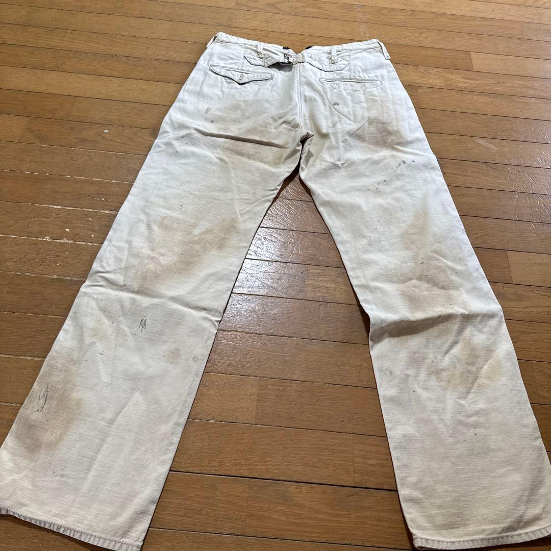 【26 】JELADO ダメージ加工 ホワイトパンツ