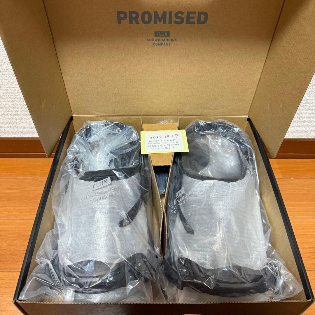 2025/2026 フラックス FLUX CV ブラック ビンディング L