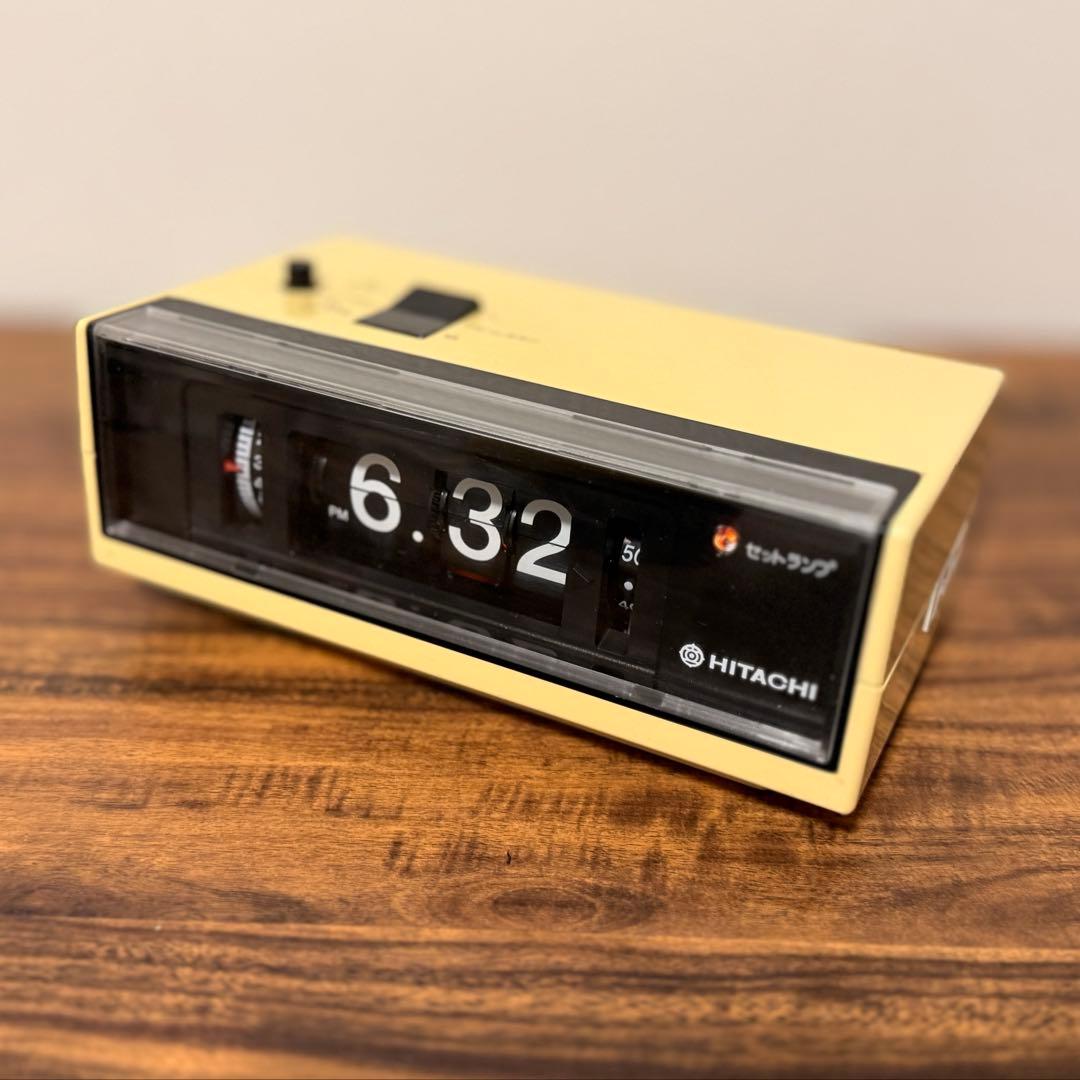 【メンテ済・動作正常】パタパタ時計 日立タイマーTW-243G