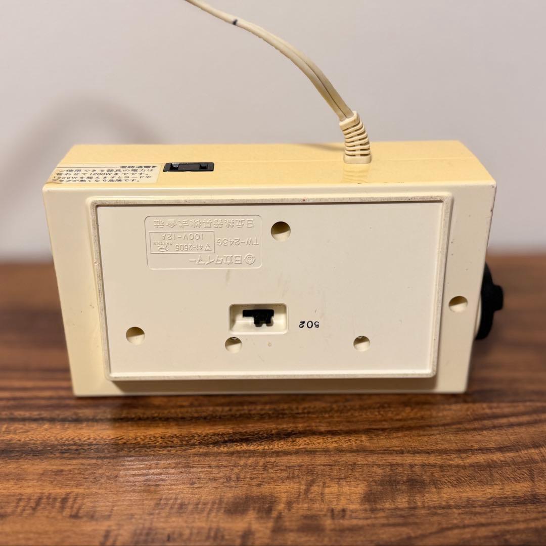【メンテ済・動作正常】パタパタ時計 日立タイマーTW-243G